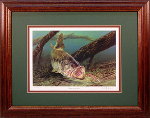"Dinner On The Runquot; by fish artist Randy McGovern