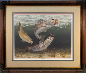 "Doubling Up" by fish artist Randy McGovern