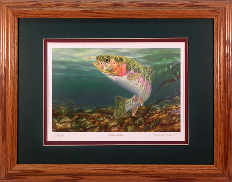 "End of the Rainbow" by fish artist Randy McGovern