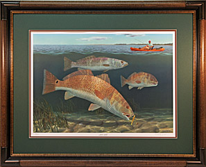 "Fool's Gold" by fish artist Randy McGovern