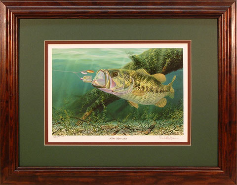 "Home Spun Fun" by fish artist Randy McGovern