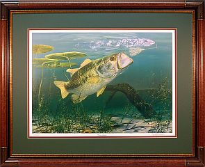 "Power Lunch" by fish artist Randy McGovern