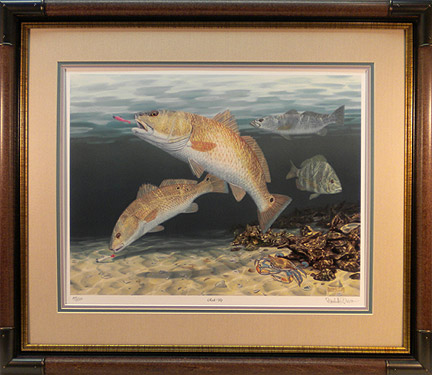 "Reds Up" - Redfish by artist Randy McGovern