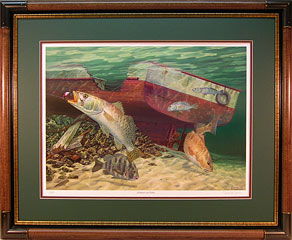 "Remnants and Rebels" by fish artist Randy McGovern
