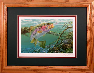 "Swim Meet" by fish artist Randy McGovern
