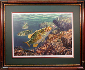 "Taking The Rap" by fish artist Randy McGovern